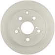 2011 Toyota Matrix - Rear, Driver or Passenger Side Brake Disc, Geomet Coated, Plain Surface, Solid, 5 Lugs, AWD, 2.4L 4Cyl
