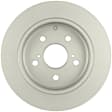 2011 Toyota Matrix - Rear, Driver or Passenger Side Brake Disc, Geomet Coated, Plain Surface, Solid, 5 Lugs, AWD, 2.4L 4Cyl