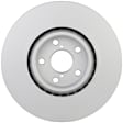 50011491 Front, Driver Side Brake Disc, Geomet Coated, Plain Surface, Vented, 5 Lugs, 334 mm, QuietCast Series