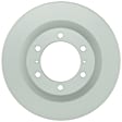 2023 Lexus GX460 - Front, Driver or Passenger Side Brake Disc, Geomet Coated, Plain Surface, Vented, 6 Lugs, 337.9 mm, 4.6L 8Cyl, QuietCast Series