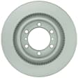 2023 Lexus GX460 - Front, Driver or Passenger Side Brake Disc, Geomet Coated, Plain Surface, Vented, 6 Lugs, 337.9 mm, 4.6L 8Cyl, QuietCast Series