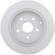 2013 Toyota Prius V - Rear, Driver or Passenger Side Brake Disc, Geomet Coated, Plain Surface, Solid, 5 Lugs, 290 mm, 1.8L 4Cyl