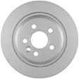2009 Volvo V70 - Rear Brake Disc, Geomet Coated, Plain Surface, Solid, 5 Lugs