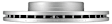2004 Volvo S40 - Front, Driver or Passenger Side Brake Disc, Geomet Coated, Plain Surface, Vented, 5 Lugs, 2.5L 5Cyl, QuietCast Series