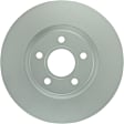 52011562 Front, Driver or Passenger Side Brake Disc, Geomet Coated, Plain Surface, Vented, 5 Lugs, 300 mm, QuietCast Series
