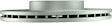 52011562 Front, Driver or Passenger Side Brake Disc, Geomet Coated, Plain Surface, Vented, 5 Lugs, 300 mm, QuietCast Series