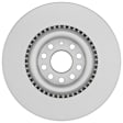53011413 Front, Driver or Passenger Side Brake Disc, Geomet Coated, Plain Surface, Vented, 5 Lugs, 345 mm