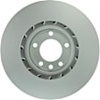2012 Volkswagen Touareg - Front, Passenger Side Brake Disc, Geomet Coated, Plain Surface, Vented, 3.0L 6Cyl