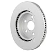 2019 Lexus UX250h - Front, Driver or Passenger Side Brake Disc, Geomet Coated, Plain Surface, Vented, 5 Lugs, 305 mm, 2.0L 4Cyl