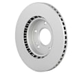 53011434 Front, Driver or Passenger Side Brake Disc, Geomet Coated, Plain Surface, Vented, 5 Lugs, 280 mm
