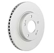 53011434 Front, Driver or Passenger Side Brake Disc, Geomet Coated, Plain Surface, Vented, 5 Lugs, 280 mm