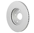 2021 Honda Insight - Front, Driver or Passenger Side Brake Disc, Geomet Coated, Plain Surface, Vented, 5 Lugs, 282 mm, 1.5L 4Cyl