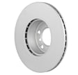 2016 BMW 328d - Front, Driver or Passenger Side Brake Disc, Geomet Coated, Plain Surface, Vented, 5 Lugs, 312 mm, 2.0L 4Cyl