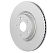 53011465 Front, Driver or Passenger Side Brake Disc, Geomet Coated, Plain Surface, Vented, 5 Lugs, 308 mm