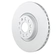 53011467 Front, Driver or Passenger Side Brake Disc, Geomet Coated, Plain Surface, Vented, 5 Lugs, 335 mm