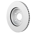 2022 Mazda 3 Sport - Front, Driver or Passenger Side Brake Disc, Geomet Coated, Plain Surface, Vented, 5 Lugs, 280 mm, FWD, Naturally Aspirated, Except Mexico Built, Mexico Built, 2.5L 4Cyl