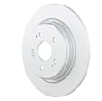 53011495 Rear, Driver or Passenger Side Brake Disc, Geomet Coated, Plain Surface, Solid, 5 Lugs, 310 mm