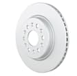 53011500 Rear, Driver or Passenger Side Brake Disc, Geomet Coated, Plain Surface, Vented, 6 Lugs, 315 mm