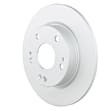 53011503 Rear, Driver or Passenger Side Brake Disc, Geomet Coated, Plain Surface, Solid, 5 Lugs, 260 mm