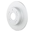 53011507 Rear, Driver or Passenger Side Brake Disc, Geomet Coated, Plain Surface, Solid, 5 Lugs, 260 mm