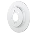 53011517 Rear, Driver or Passenger Side Brake Disc, Geomet Coated, Plain Surface, Solid, 5 Lugs, 302 mm
