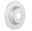 53011522 Rear, Driver or Passenger Side Brake Disc, Geomet Coated, Plain Surface, Solid, 5 Lugs, 300 mm, 2.0L, 4Cyl