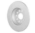 53011522 Rear, Driver or Passenger Side Brake Disc, Geomet Coated, Plain Surface, Solid, 5 Lugs, 300 mm, 2.0L, 4Cyl