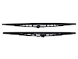 99362890101 Front Wiper Blade, Framed