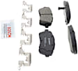 2019 Ford Fiesta - Front Ceramic Brake Pad Set, 1.6L 4Cyl, Naturally Aspirated