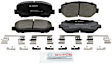 2016 Chrysler 200 - Front Ceramic Brake Pad Set, 2.4L 4Cyl, QuietCast Series