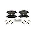 BP1775 Rear QuietCast Series Semi-metallic Brake Pad Set