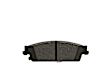 BSD1194 Rear Severe Duty Series Semi-metallic Brake Pad Set