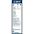 A280H Rear AeroTwin Series Wiper Blade, Framed 11 in.