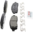 2006 Ford F-150 - Front Ceramic Brake Pad Set, 4.6L 8Cyl, 4WD, Quietcast Premium Series