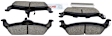 2005 Ford F-150 - Rear Ceramic Brake Pad Set, 5.4L 8Cyl, RWD, Quietcast Premium Series