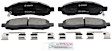 Front Quietcast Premium Series Ceramic Brake Pad Set