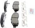 Front Quietcast Premium Series Ceramic Brake Pad Set