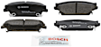 2007 Cadillac SRX - Rear Ceramic Brake Pad Set, 3.6L 6Cyl, Quietcast Premium Series