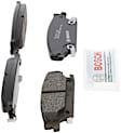 2007 Cadillac SRX - Rear Ceramic Brake Pad Set, 3.6L 6Cyl, Quietcast Premium Series