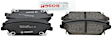 2007 Cadillac SRX - Rear Ceramic Brake Pad Set, 3.6L 6Cyl, Quietcast Premium Series