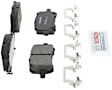 2005 Pontiac G6 - Front Ceramic Brake Pad Set, 3.5L 6Cyl, Quietcast Premium Series