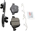 2012 Mazda 3 Sport - Front Ceramic Brake Pad Set, 2.5L 4Cyl, Quietcast Premium Series