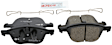 2012 Mazda 3 Sport - Front Ceramic Brake Pad Set, 2.5L 4Cyl, Quietcast Premium Series