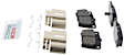 BC1051 Rear Quietcast Premium Series Ceramic Brake Pad Set