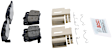 BC1051 Rear Quietcast Premium Series Ceramic Brake Pad Set