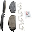 2009 Dodge Charger - Front Ceramic Brake Pad Set, 5.7L 8Cyl, Vented rr Rotor, Quietcast Premium Series