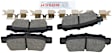BC1088 Rear Quietcast Premium Series Ceramic Brake Pad Set