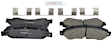 BC1092 Front Quietcast Premium Series Ceramic Brake Pad Set