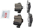 2013 Jaguar XJ - Rear Ceramic Brake Pad Set