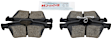 2013 Jaguar XJ - Rear Ceramic Brake Pad Set